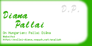 diana pallai business card
